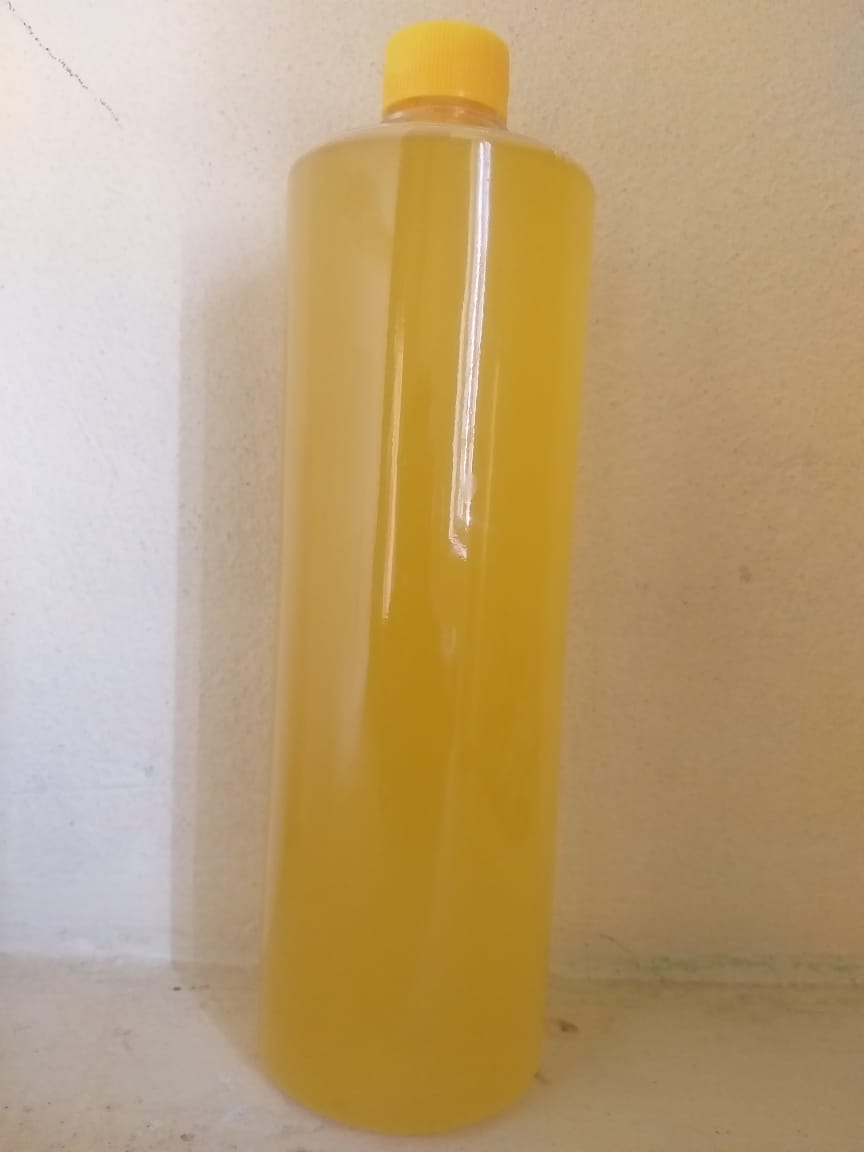 Bull driven  groundnut oil