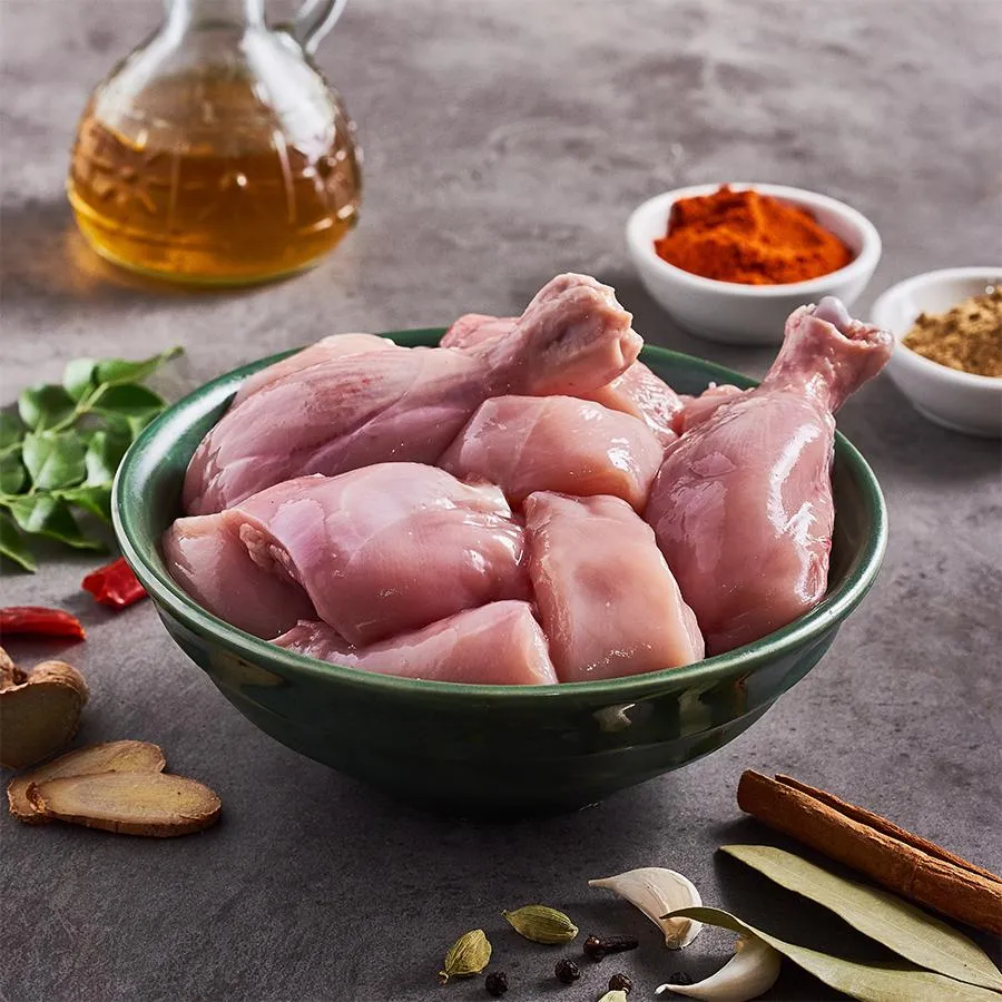 Organic Chicken Biryani Cut